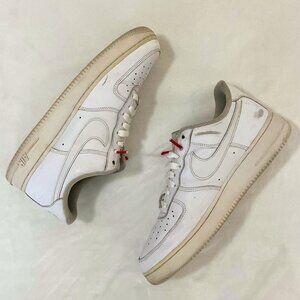 Nike Air Force 1 Low '07 Retro Sneaker Triple White Men's Size 10